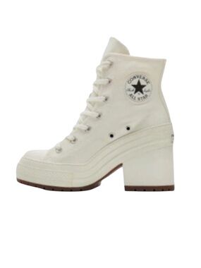 NWT Converse Women's cream White High-Top Platform Sneakers